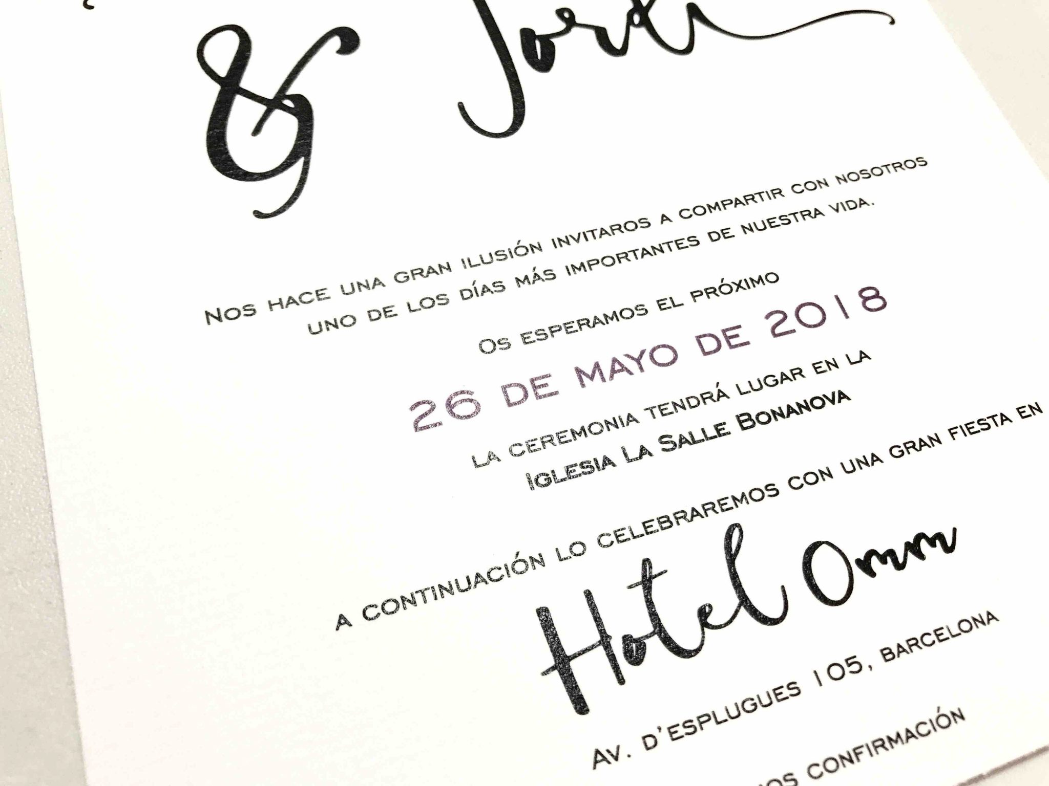 invitacion de boda original urban para bodas de ciudad