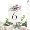 numeros de mesa para boda campestre